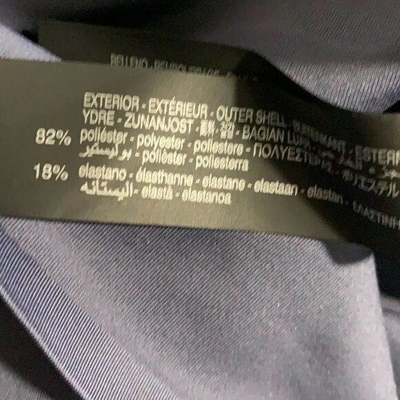 Zara NWT Gray Purple Cut-out Laser Cut Swimsuit Size S High Leg - Picture 10 of 12